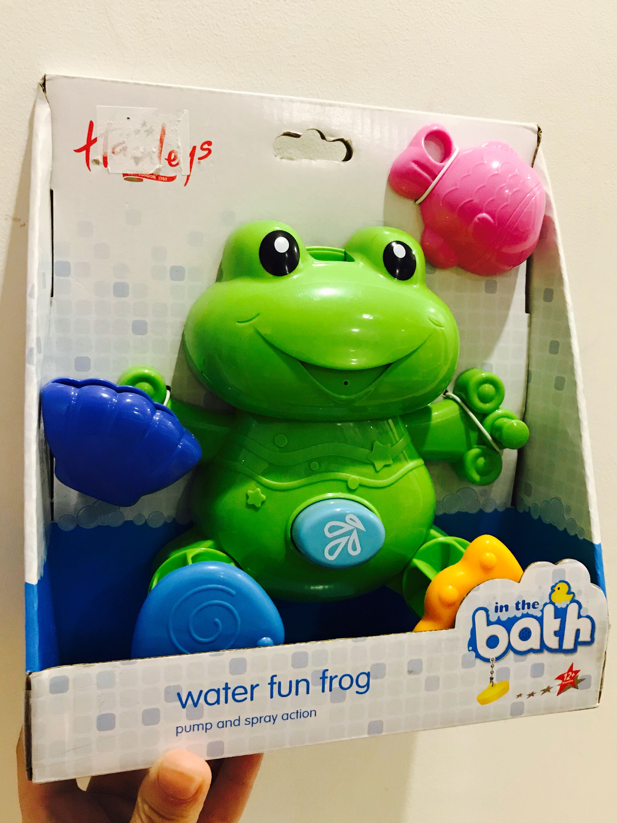 evenflo exersaucer frog