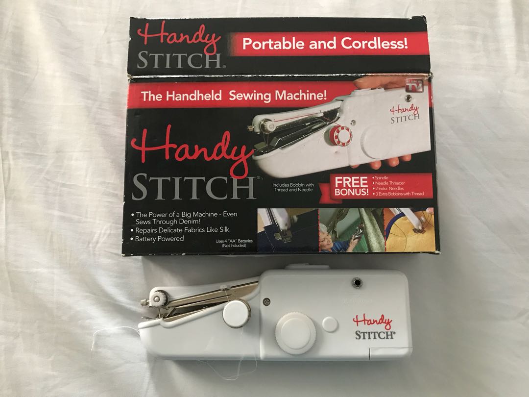 Handy Stitch Handheld Sewing Machine, Hobbies & Toys, Stationery