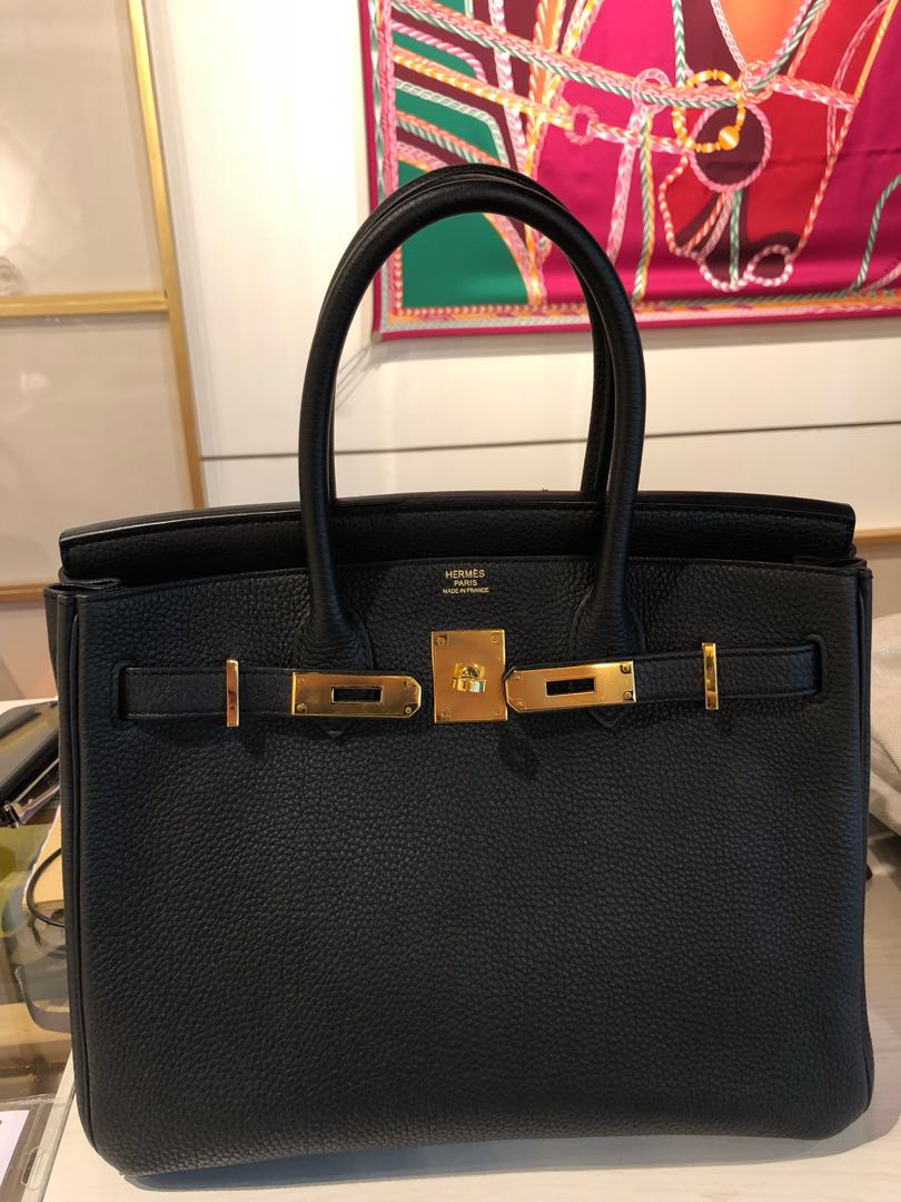 hermes birkin 30 black