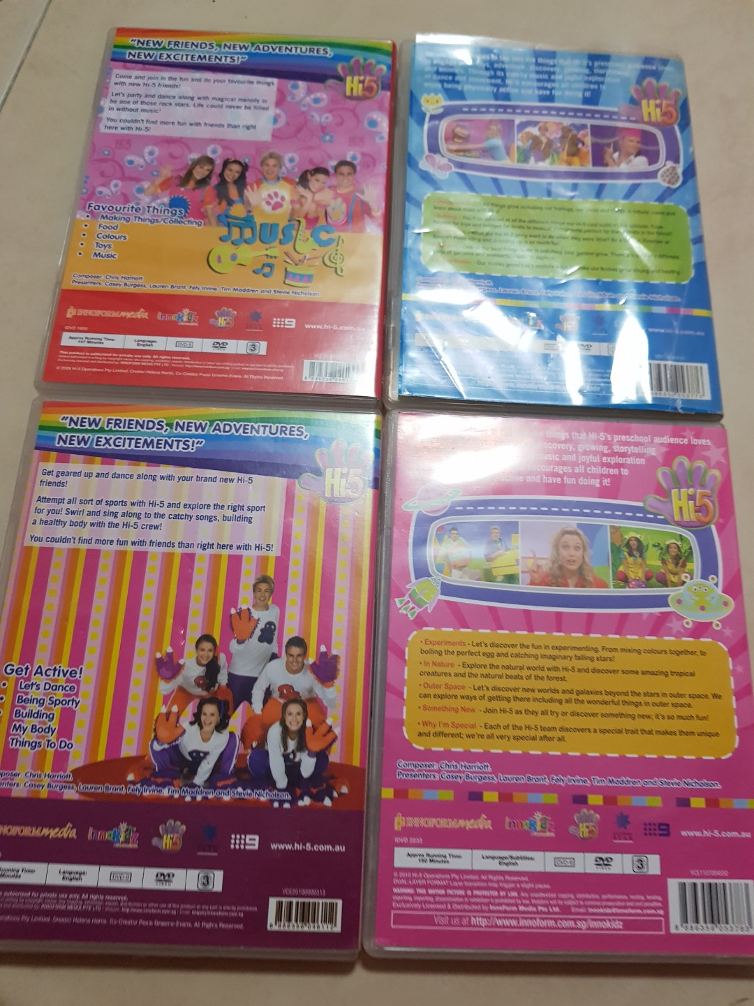 Hi5 dvd, Music & Media, CDs, DVDs & Other Media on Carousell