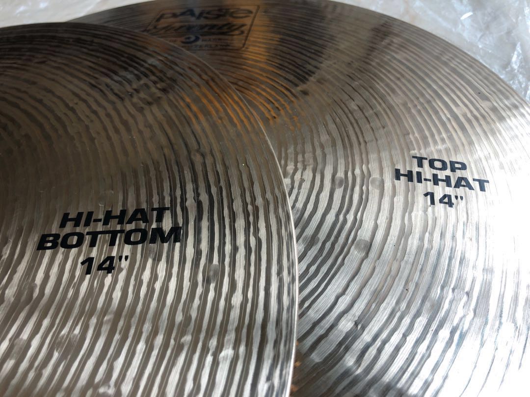 Hi Hats Paiste Twenty Series 14” hi hats, Hobbies & Toys, Music & Media, Musical Instruments