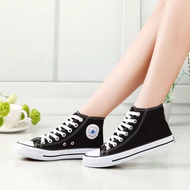 Canvas cut shoes on sale