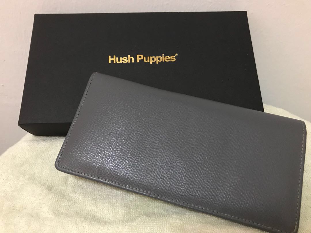Hush Puppies long wallet grey Women s Fashion Bags Wallets