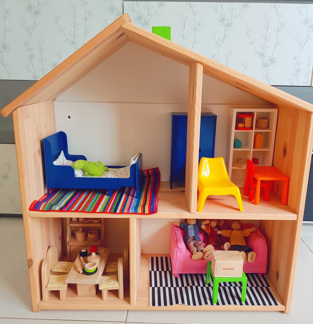 ikea wooden toy house