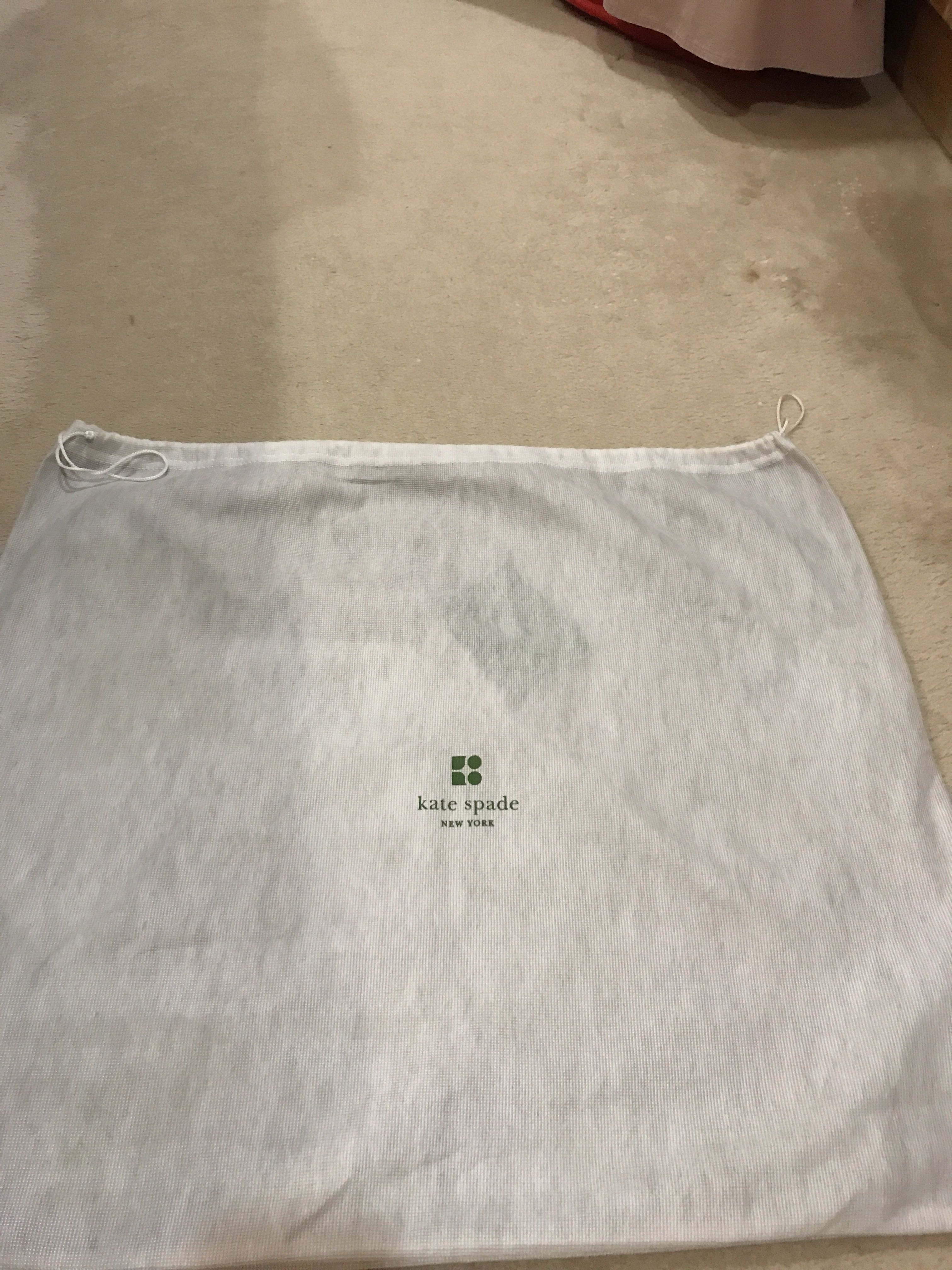 kate spade dust bag
