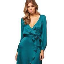 kookai carmen wrap dress