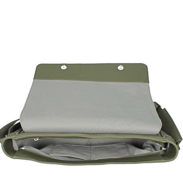 lacoste men's classic messenger bolsa