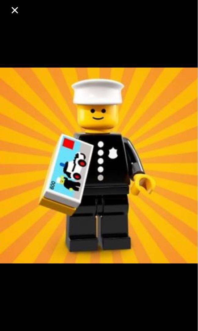 LEGO Series 18 policeman Hobbies Toys Toys Games on Carousell