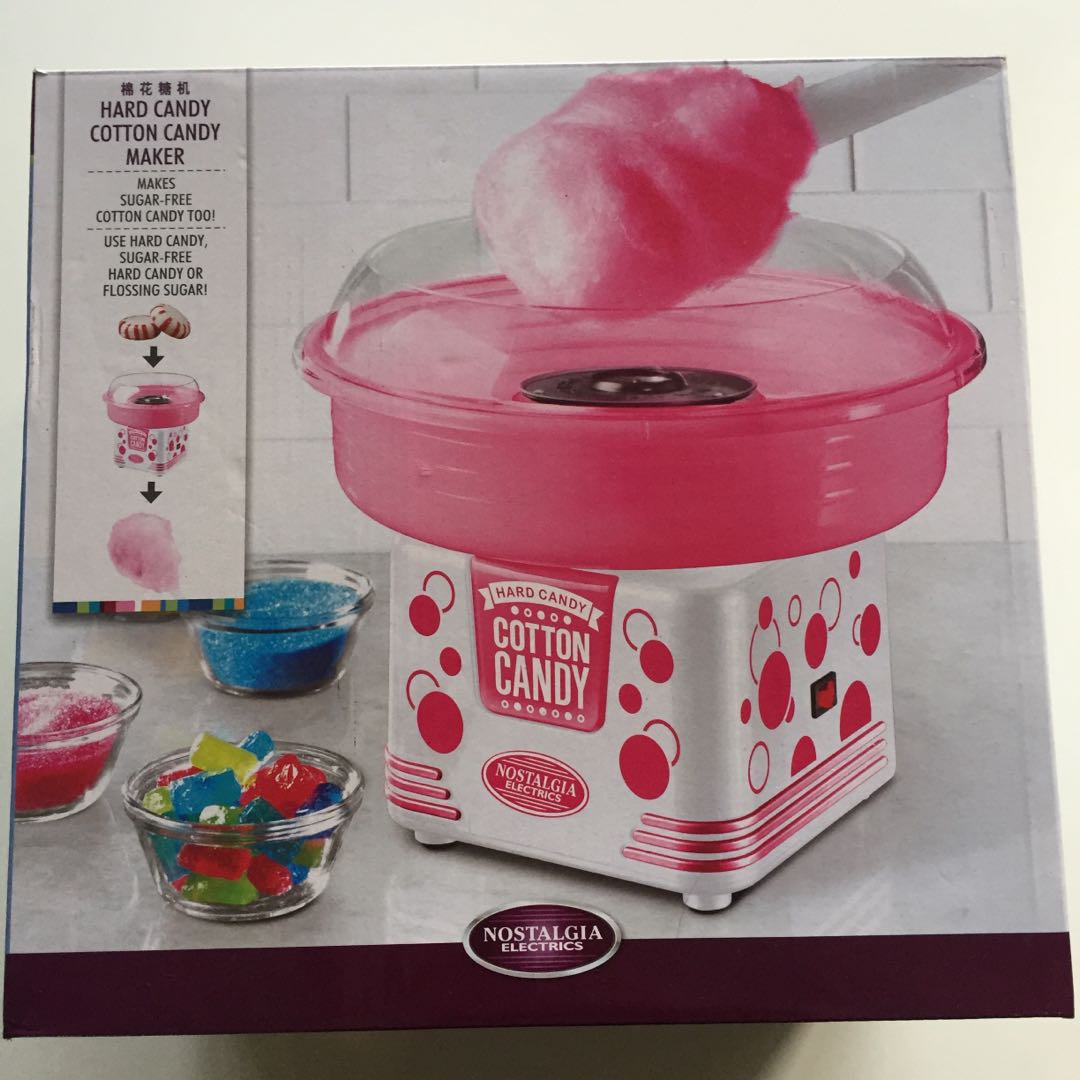 nostalgia electrics cotton candy machine instructions