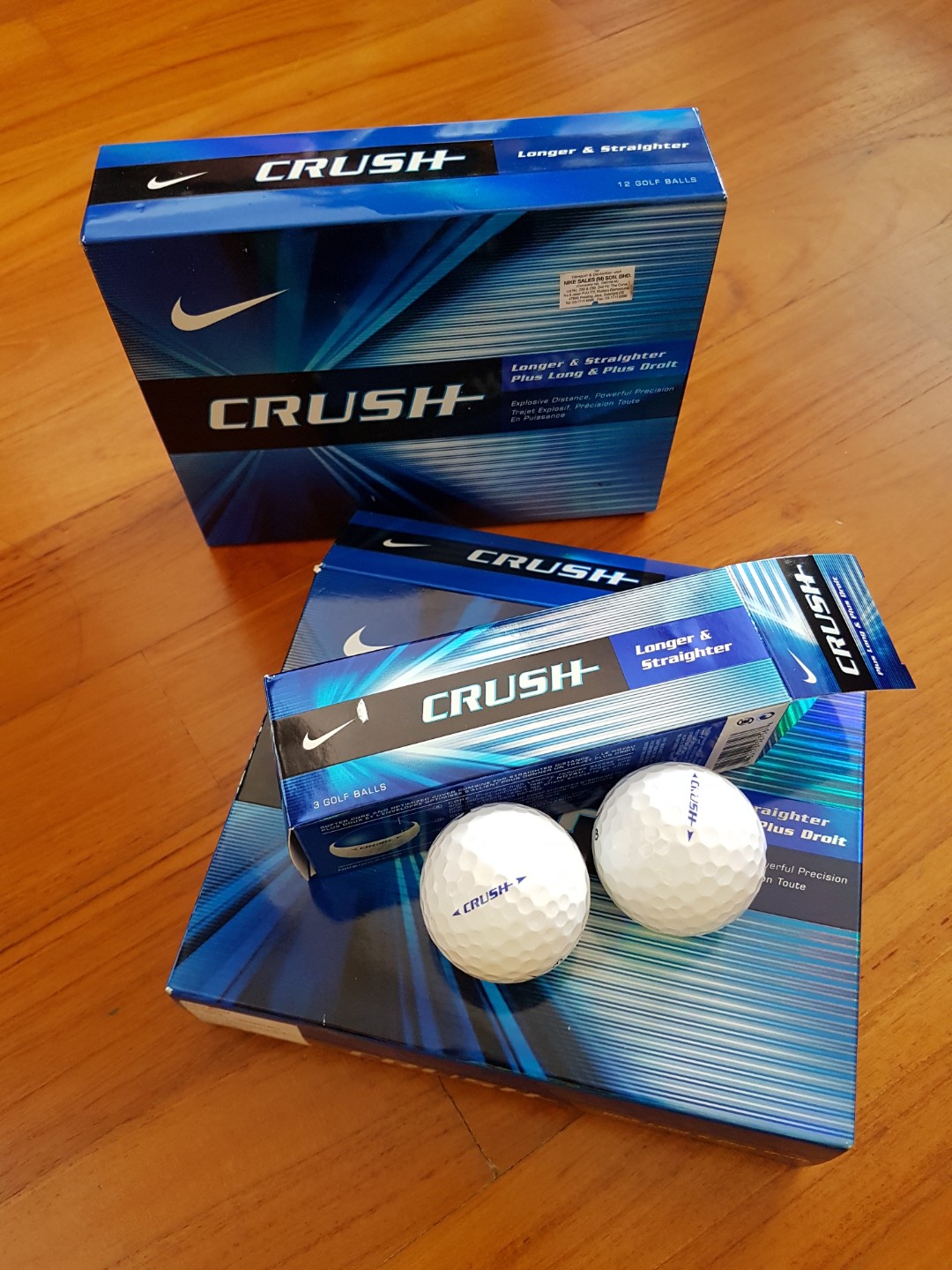 nike crush golf balls