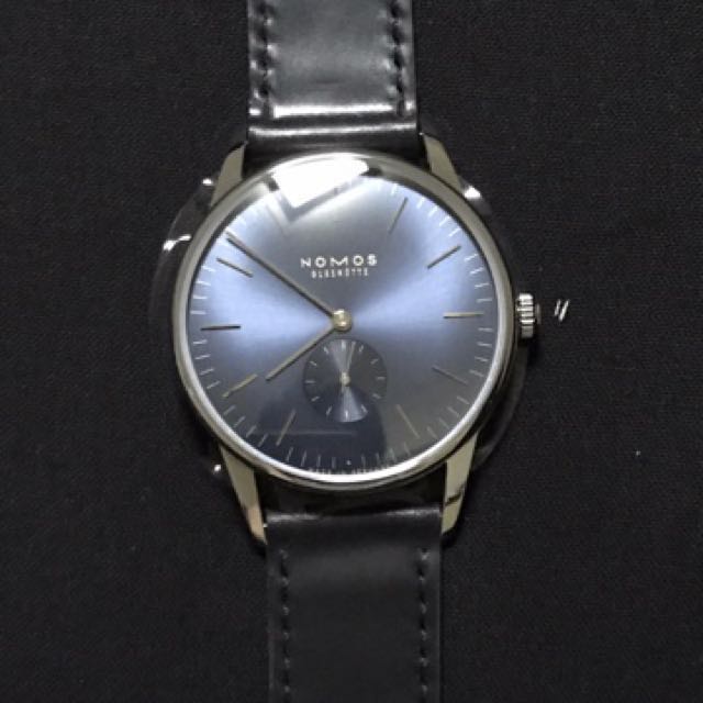 Nomos orion 38 midnight blue edition
