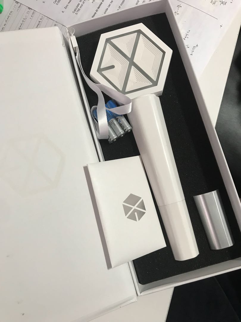 Pending Exo Official Lightstick Ver 2 Entertainment K Wave On Carousell