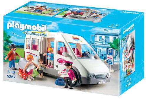 playmobil hotel shuttle bus