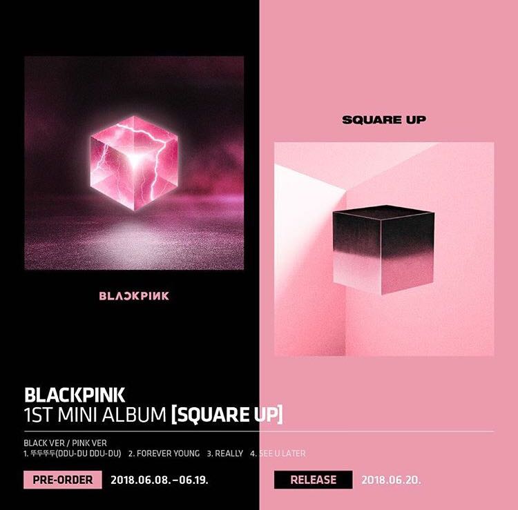  PO Blackpink  Square  Up  Album  Entertainment K Wave on 