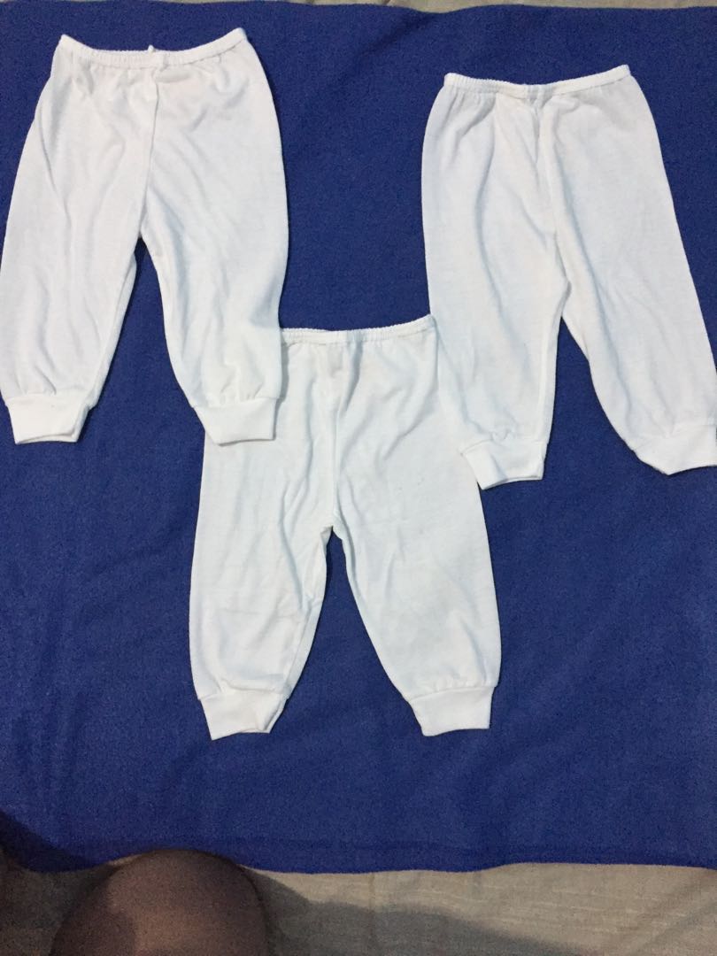 white newborn pajamas