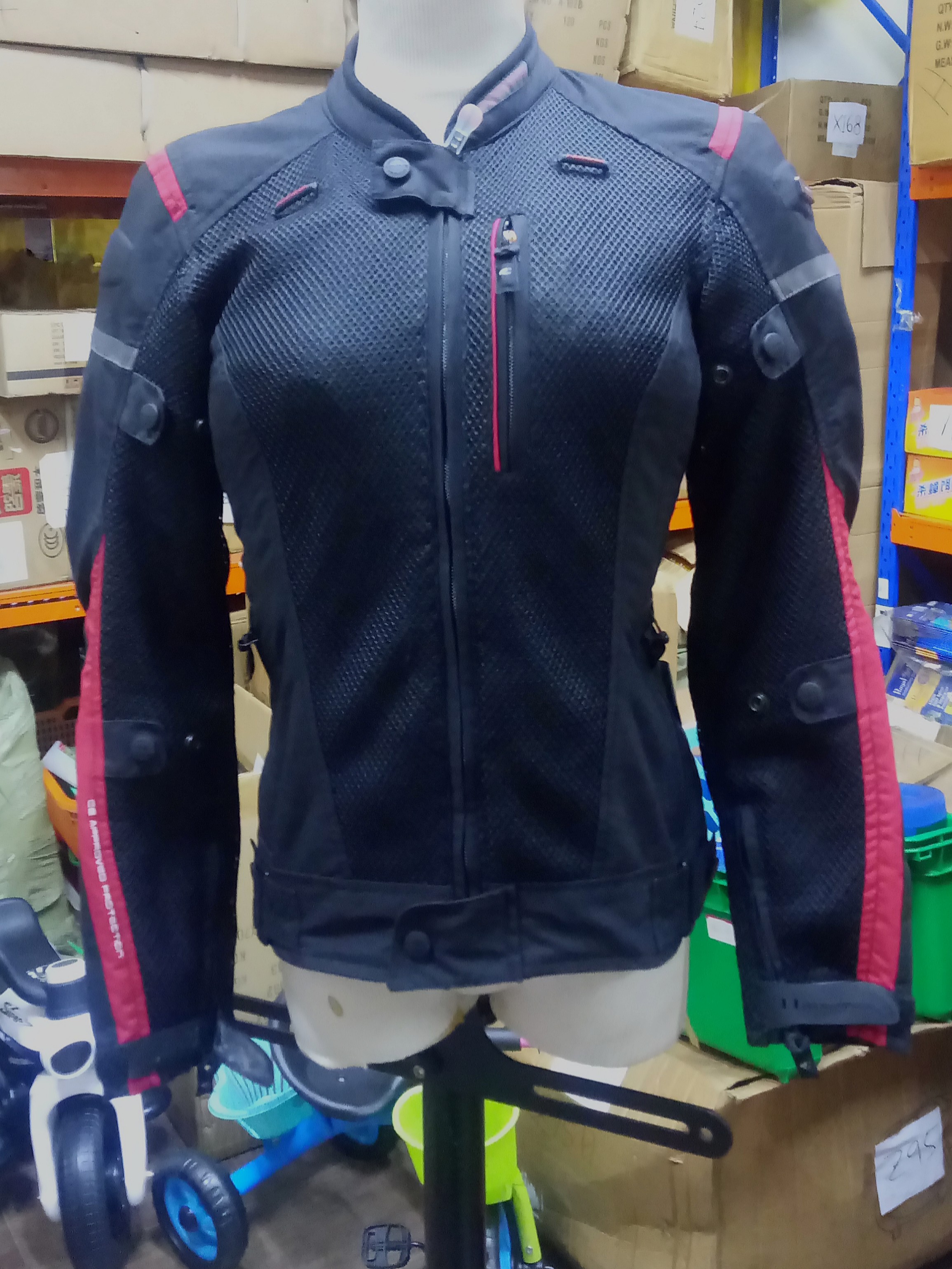 Pre Loved KOMINE JK 069 Airstream Mesh Jacket Arius ladies Motorbikes on Carousell