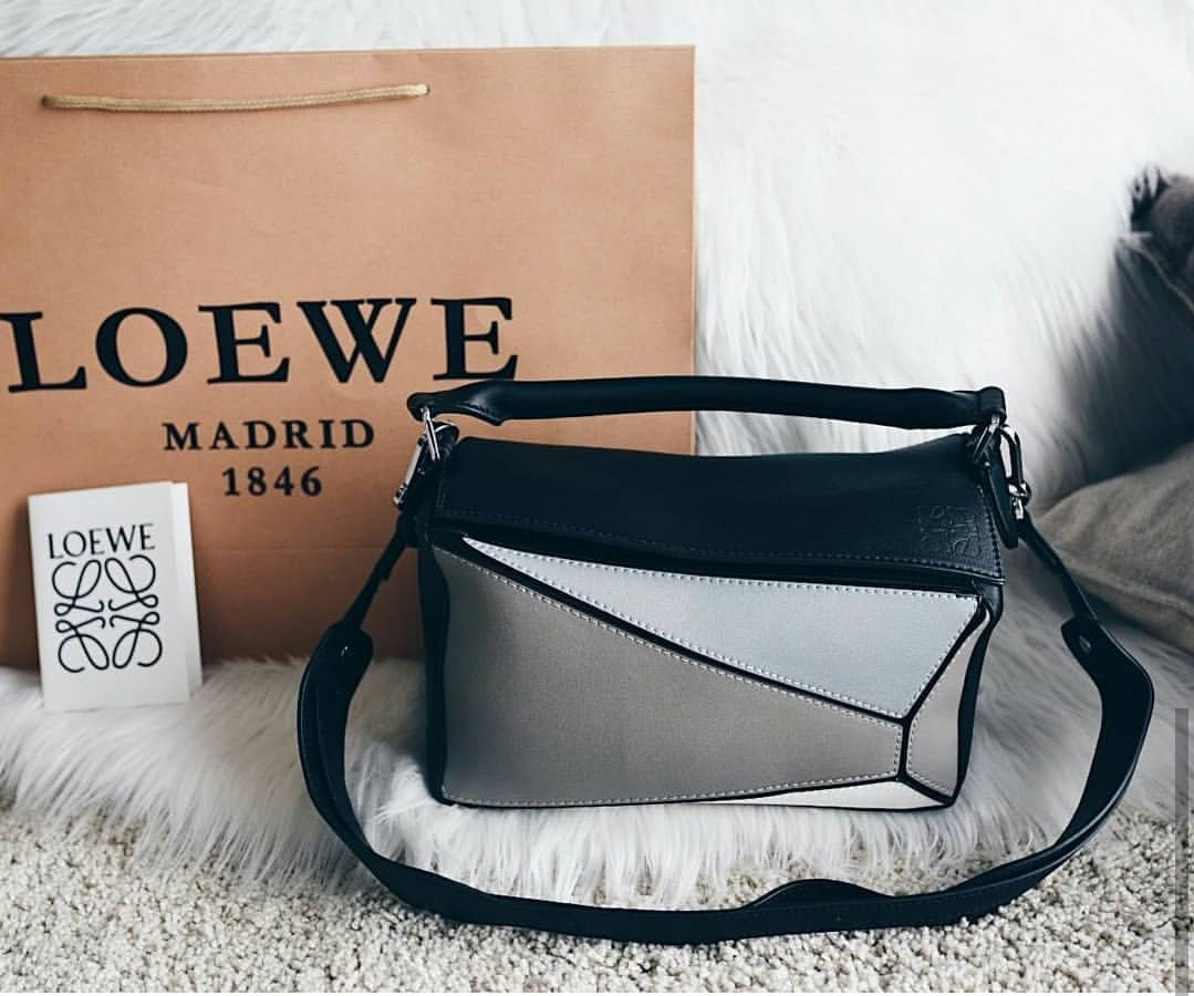Harga loewe puzzle bag cheap