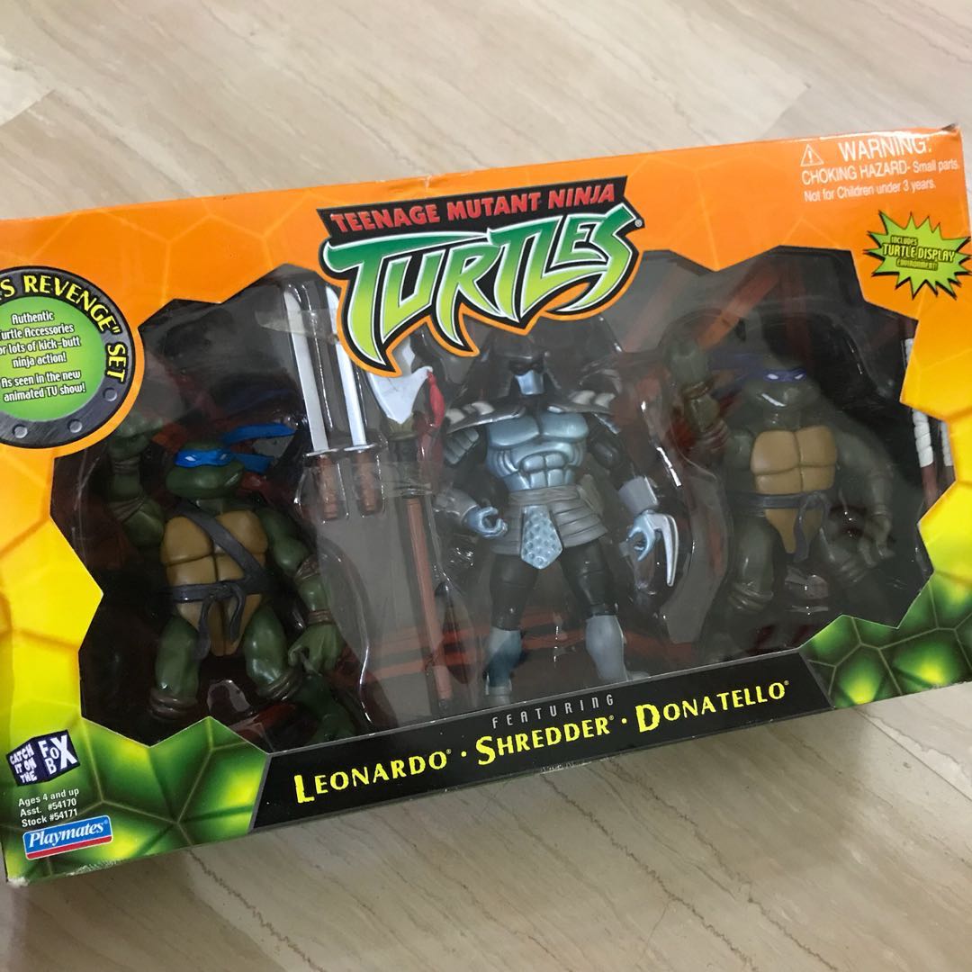 2002 ninja turtles figures