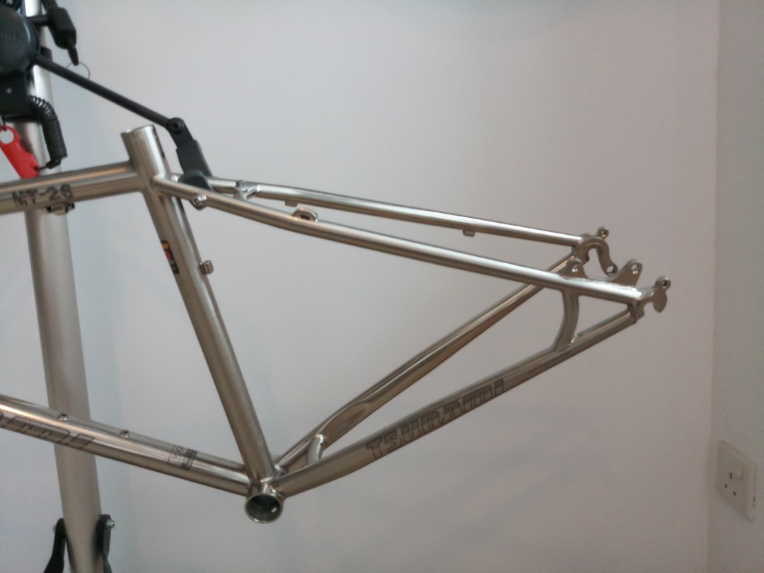 steel mtb frame