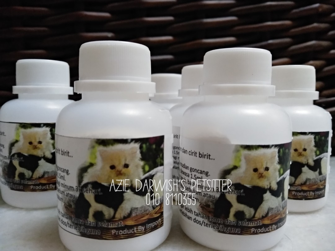 Ubat Selsema Sakit Mata Cirit Birit Dan Demam Kucing All In One Pet Supplies Pet Food On Carousell