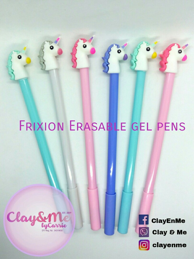 Unicorn Frixion Gel Pens Design Craft Craft Supplies Tools