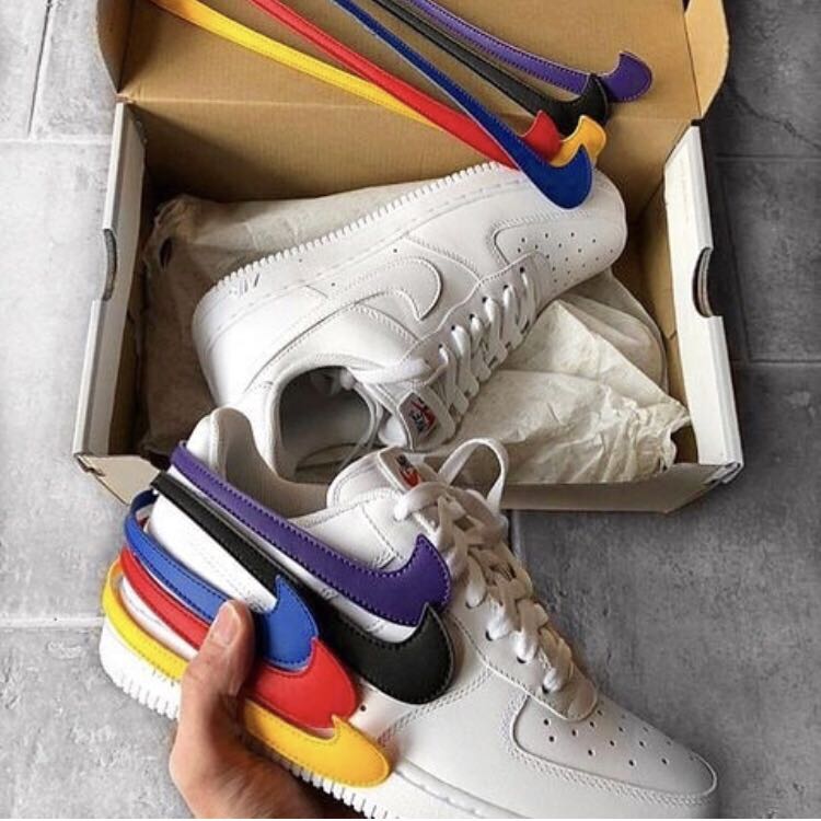 swoosh pack white