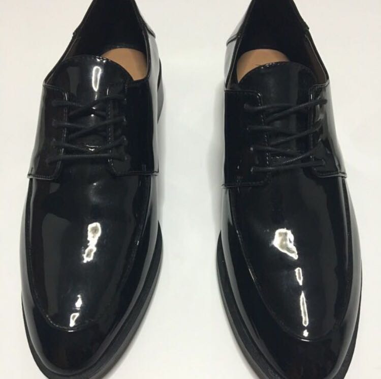 zara patent shoes