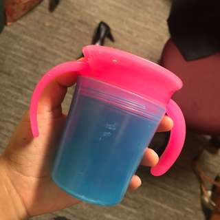 Baby sip with hold