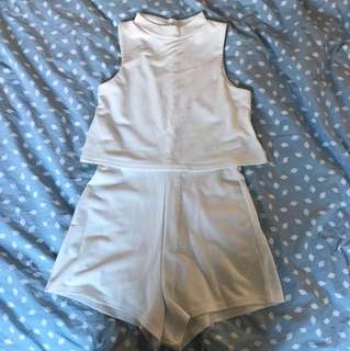 White Romper