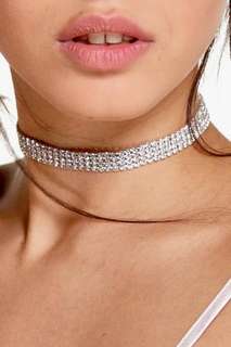 Diamond choker