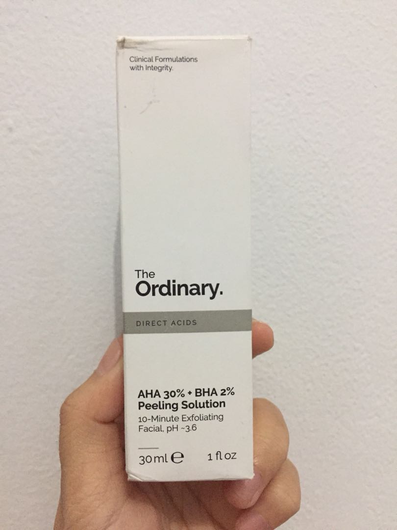 AHA 30% + BHA 2% Peeling solution, Kesehatan & Kecantikan, Kulit, Sabun ...