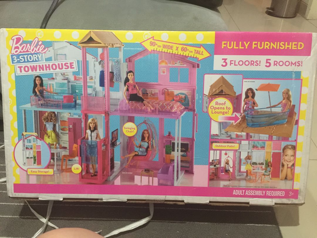 Barbie House Rumah Barbie Mattel Bayi Anak Lainnya Di Carousell