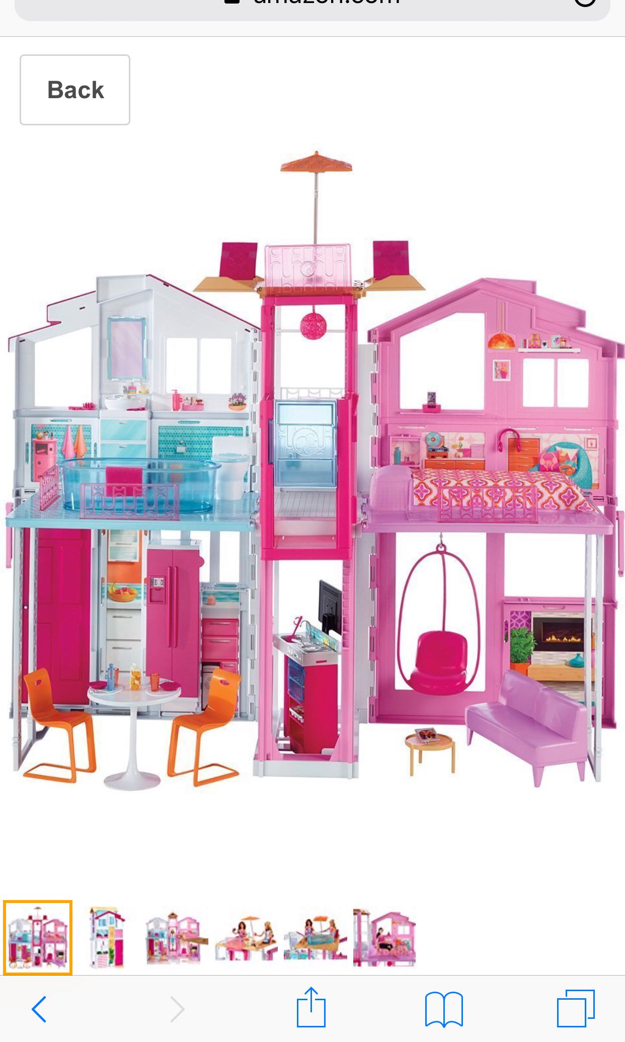 Barbie House Rumah Barbie Mattel Bayi Anak Lainnya Di Carousell