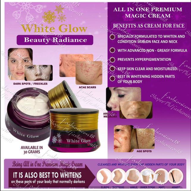 Beauty Radiance White Glow Perfect Magic Faces And Body Bleaching