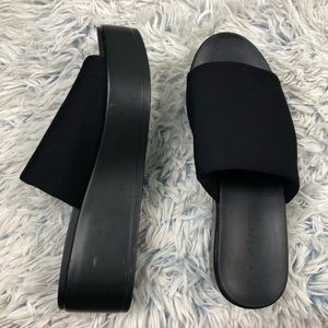 Bebe platform sandals