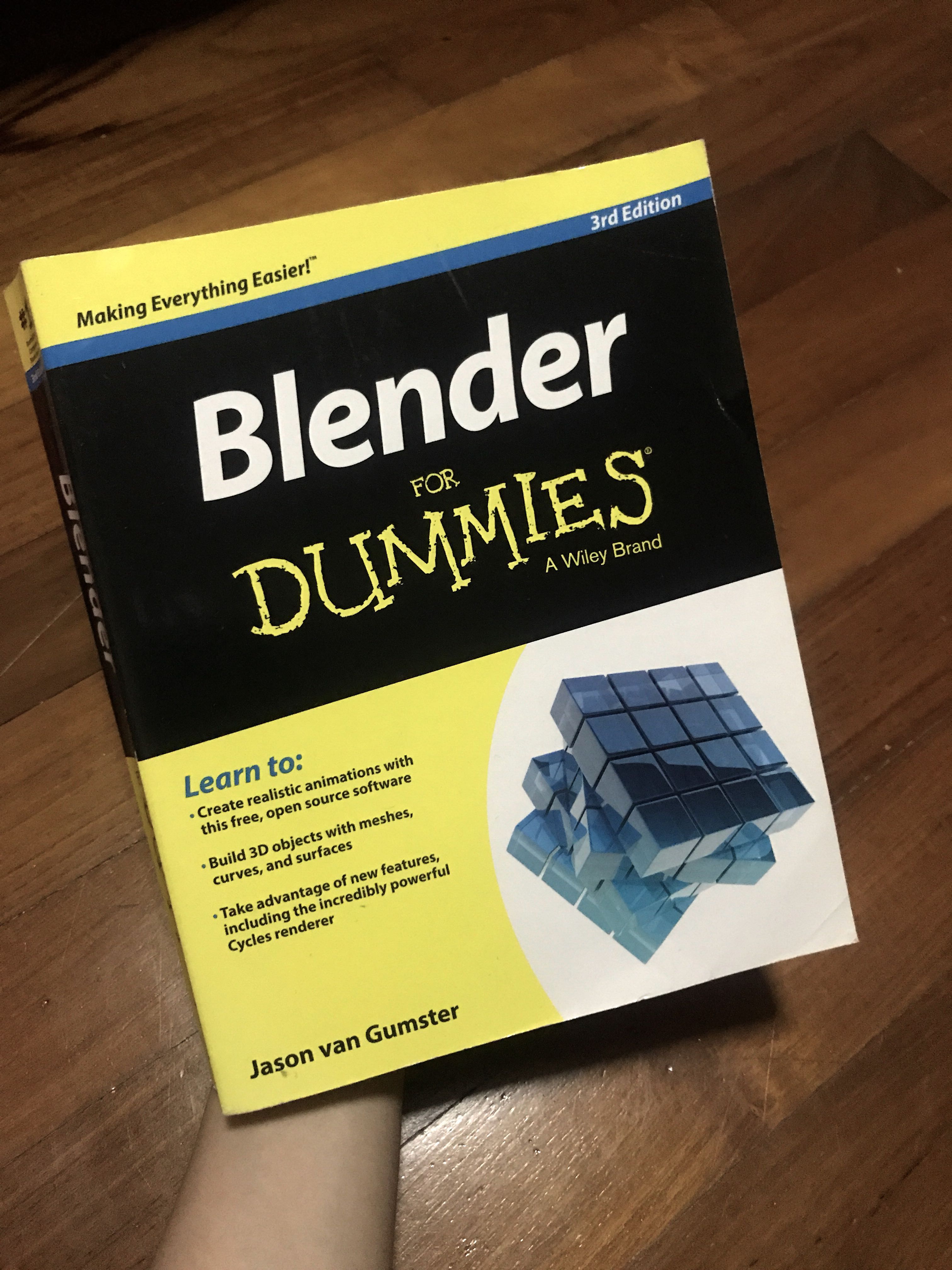 blender for dummies cheat sheet