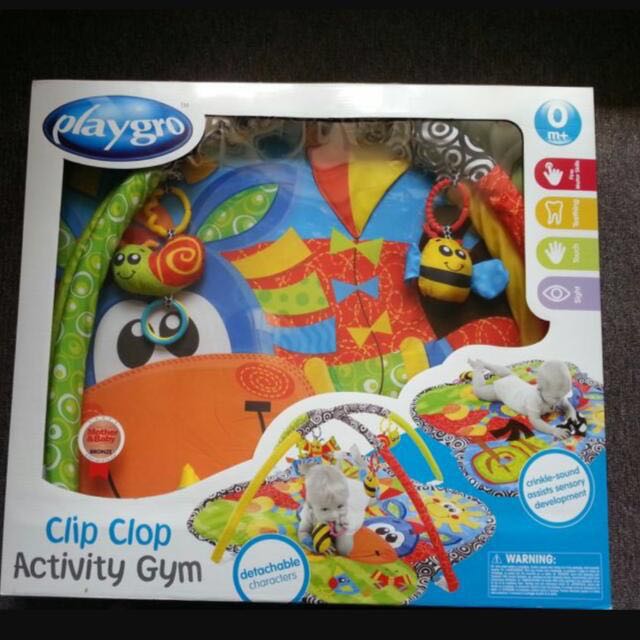 playgro clip clop activity gym
