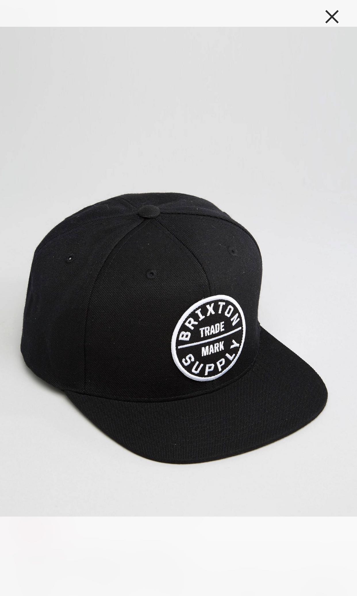 Brixton Cap (Snapback), Men's Fashion