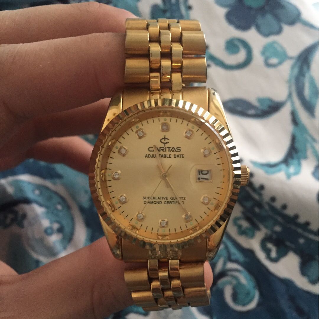 Caritas diamond watch sales