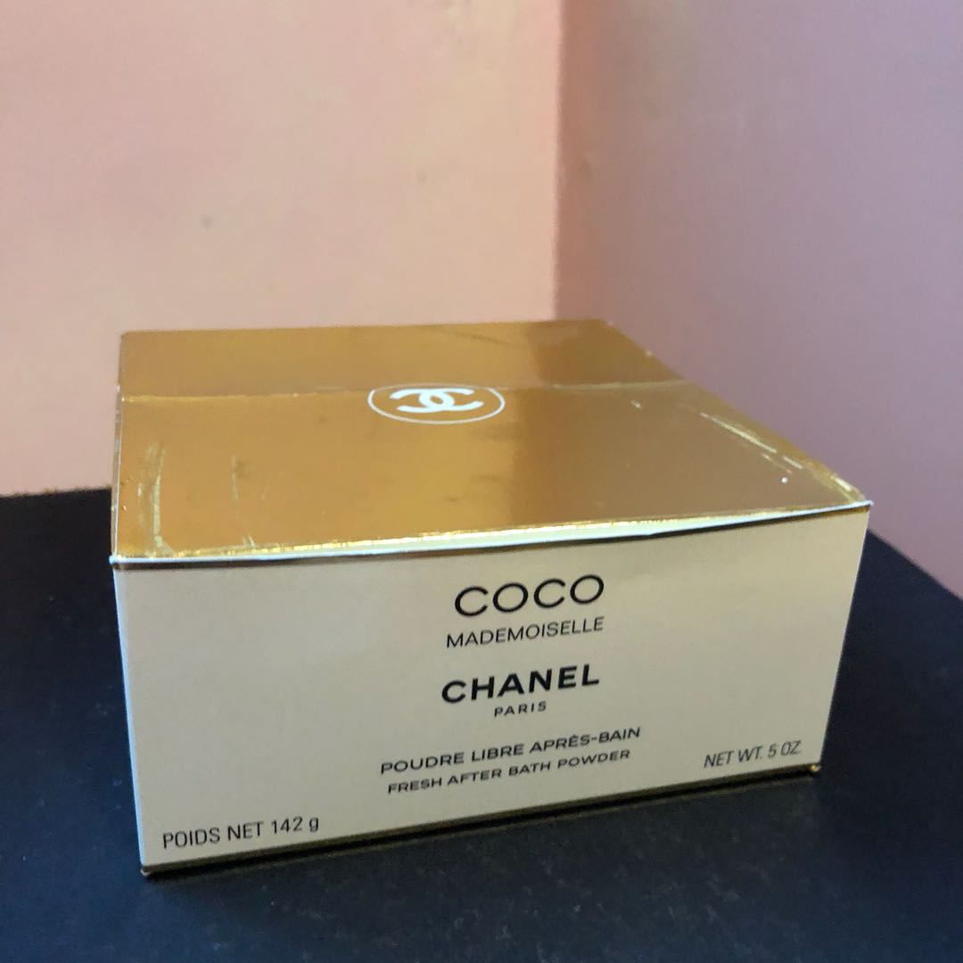 coco chanel after bath powder