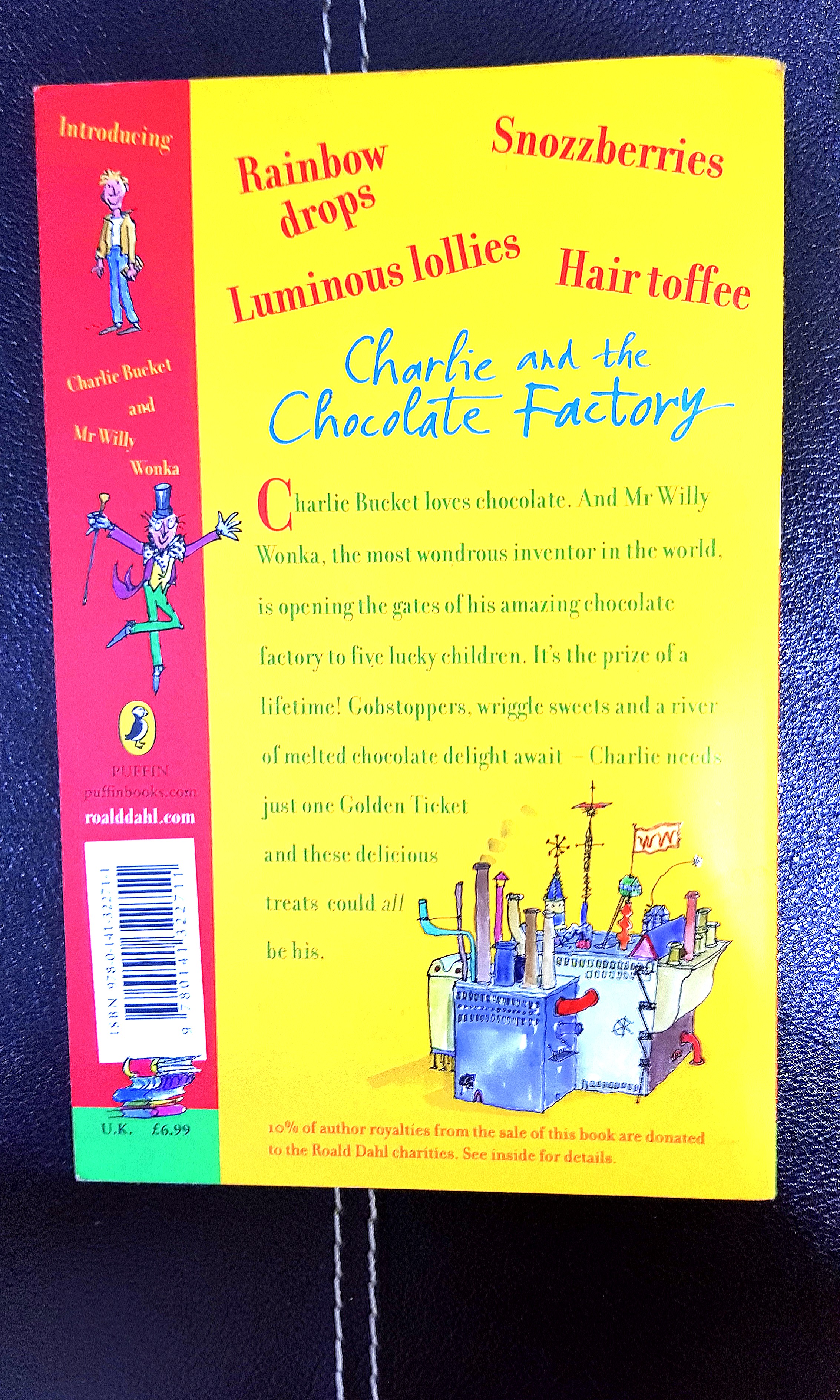 Charlie and The Chocolate Factory by Roald Dahl Buku & Alat Tulis Buku Pelajaran di Carousell