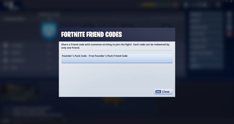 fortnite founder s save the world code toys games video gaming in game products on carousell - code for save the world fortnite