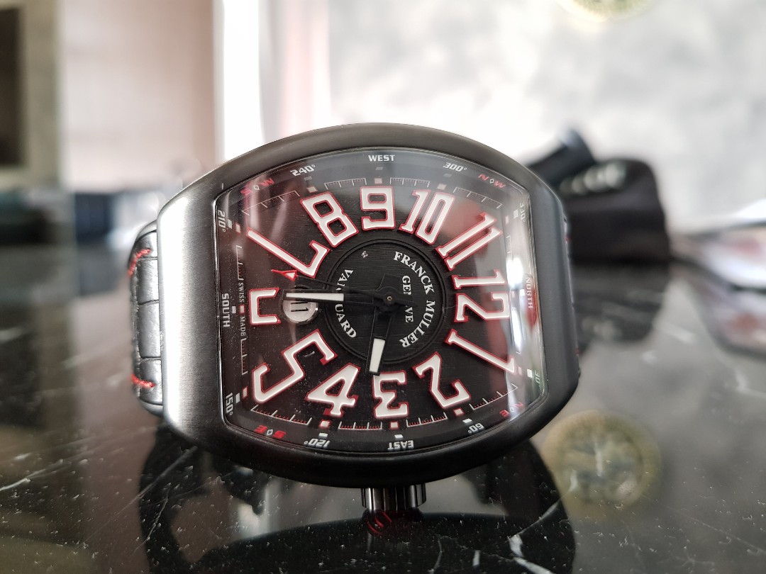Franck Muller FM Vanguard black red