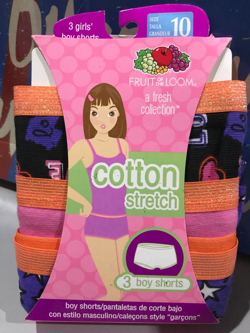 Fruit of the Loom 3 boy shorts Babies Kids Babies Kids