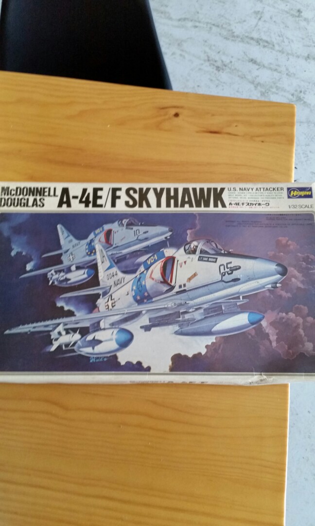 Maquette Avion Hasegawa A-4M Skyhawk - Échelle 1/48 - Kit De Construction à Assembler Et Peindre (Réf. 07233) - 9