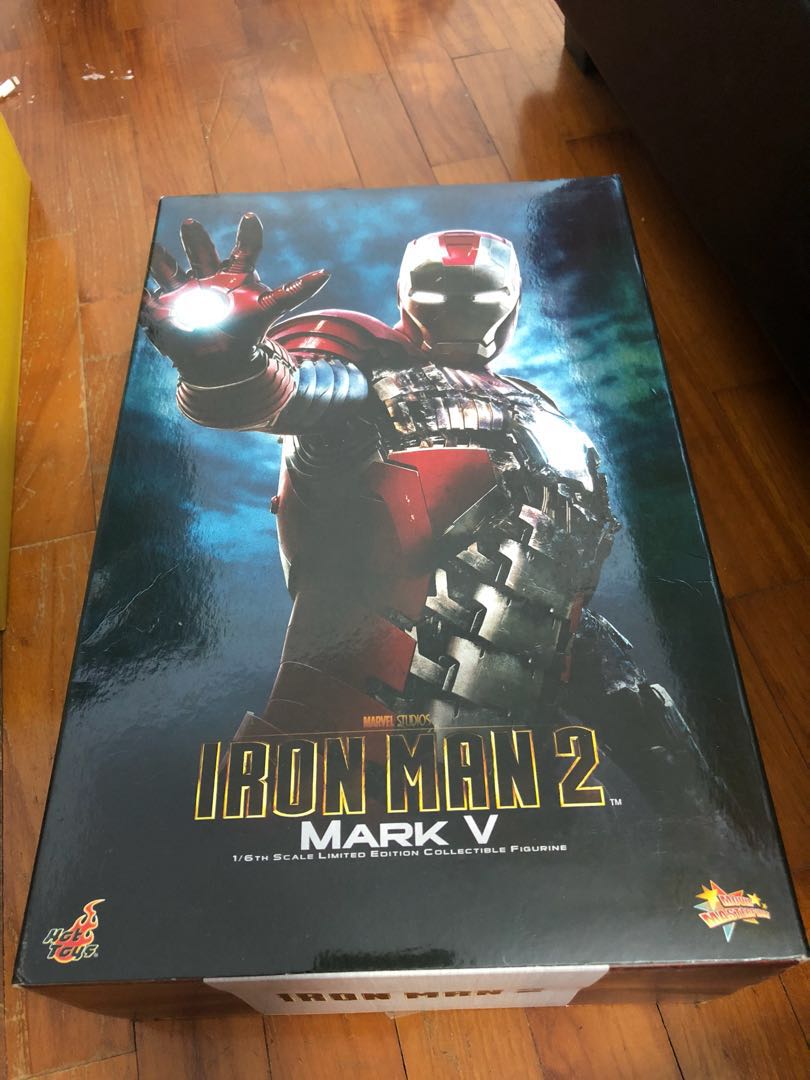 Hot toys Ironman Mark V, Hobbies & Toys, Toys & Games on Carousell