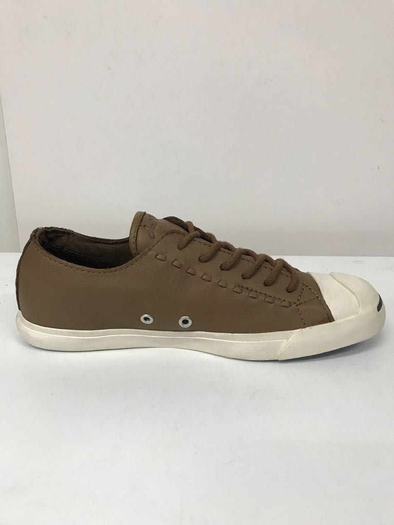 JACK PURCELL OX BRODO BROWN LEATHER LOW 