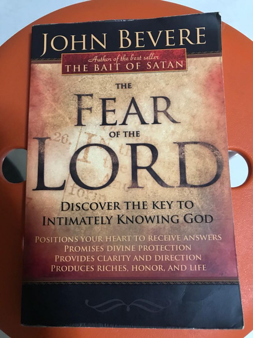 fear of the lord john bevere