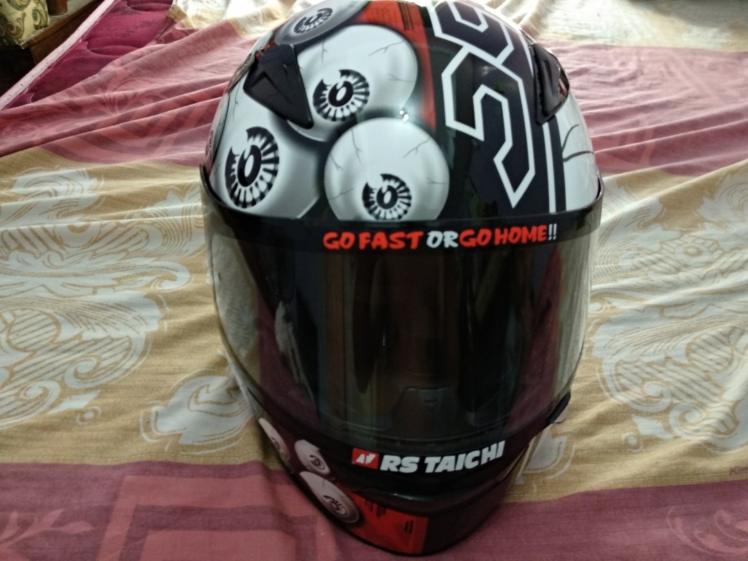 Jual helm kbc vr eyeball, Motorbikes on Carousell