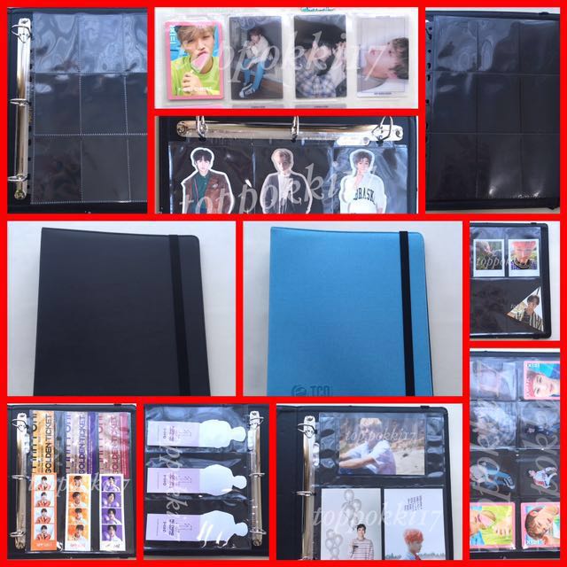 June Po For 3 Ring Binders Ultra Pro Sleeves Photocard